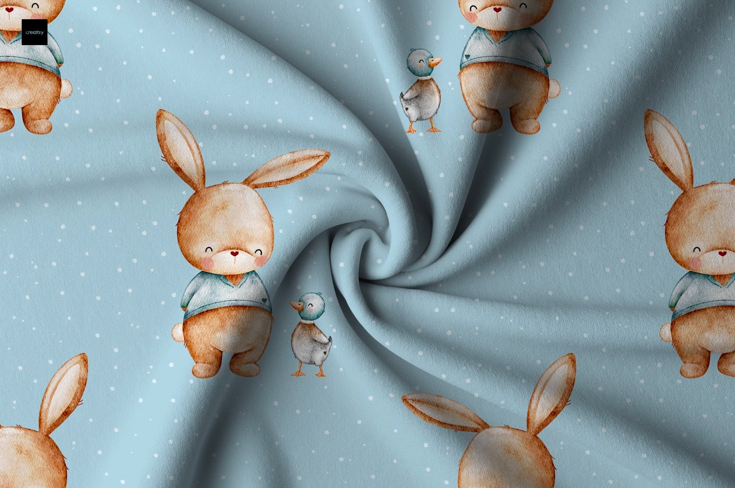 Hase blau Dauervorbestellung